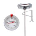 thumbnail image 3 of Frying Pyrometer,Stainless Steel Instant Read Dial Thermometer,0~300℃ Temperature Range,±5℃ Precision,15cm,for Syrup Simmering,Grilled Meat,Soup,Easy to Operate,Sturdy,Rust-Resistant,Easy to Clean, 3 of 7