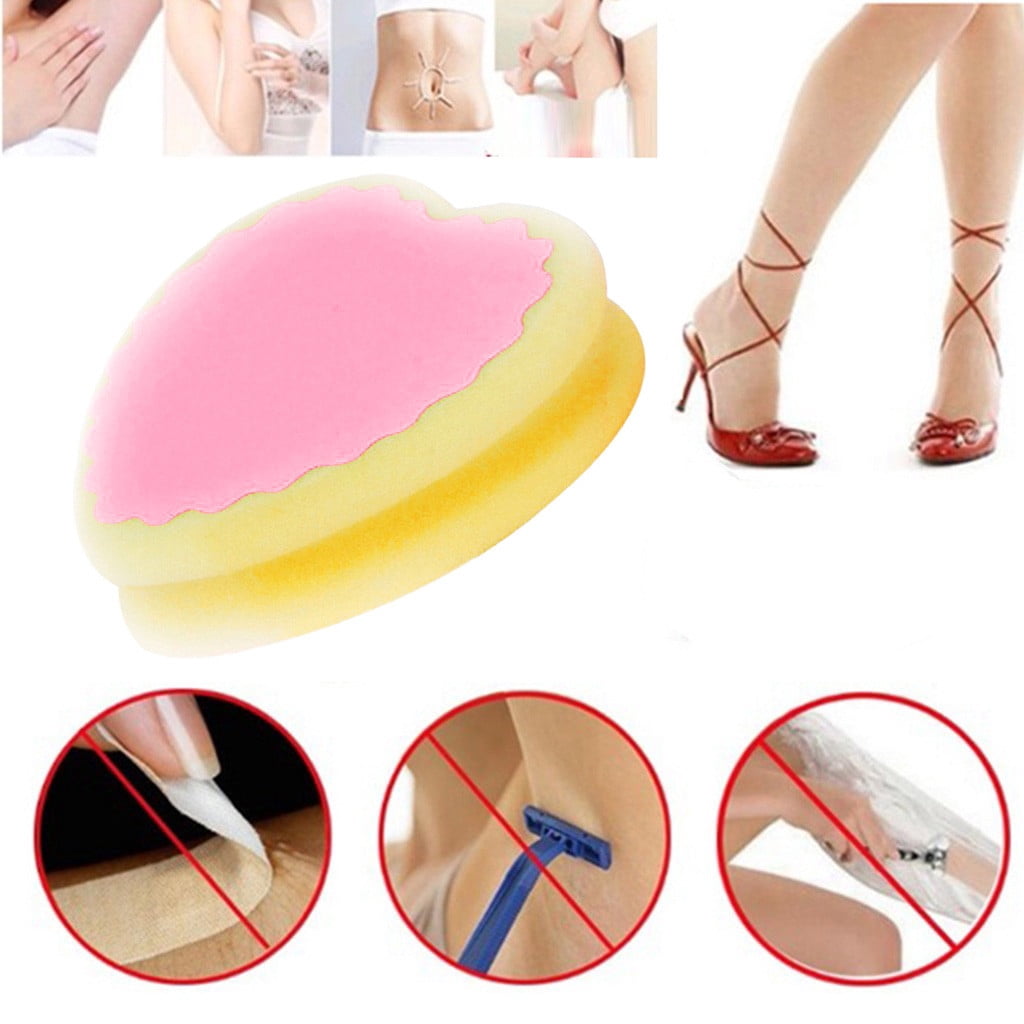 Épilation Cheveux Épilation 1 Pcs Tampon Dissolvant Éponge Épilation Outils de Beauté, Épilation pour Femmes