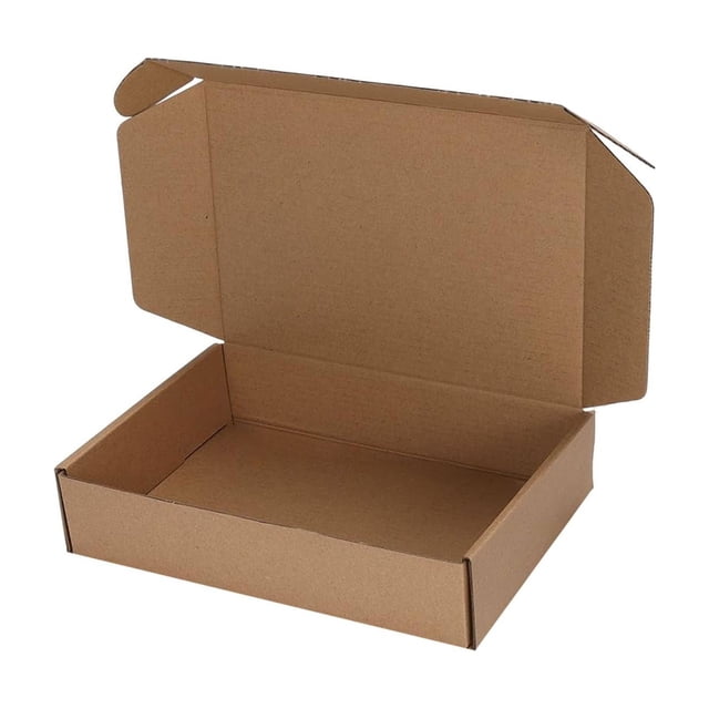 LAILLSH Shipping Box Recyclable Mailers, Corrugated Cardboard Small Gift Business Boxes(9X6X2'') - 2026 New Arrival🔥