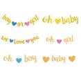 thumbnail image 4 of tredstone Letter Banner For Christening & Baptism Congratulations Banner Banners Customize Birthday Banner Custom Banner Gold, Type1 16.4ft, 4 of 6