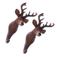 thumbnail image 4 of 2pc Wall Hangers Animal Storage Hooks Deer Head Hooks Key Hanging Hooks, 4 of 8