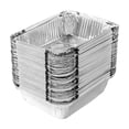 thumbnail image 1 of ABPWLY 50 Pack Disposable Aluminum Baking Pans Rectangular Foil Trays for Cooking Baking and Food Storage Oven Safe 9x13 Inch, 1 of 5