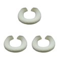 thumbnail image 2 of Thinsony Acrylic Fibers Made Toilet Mat Removable And Fits Most Toilets U Shape Beige 3Set, 2 of 6