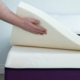 thumbnail image 4 of Polysleep Memory Foam Mattress Topper - 2 Inch Antimicrobial Medical Grade Hybrid Breathable Foam for A Comfortable Sleep, 100% Made in Canada, 4 of 8