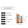 thumbnail image 4 of Drppepioner High Performance Leather Fabric Adhesive Waterproof Seamless Repair Strength Adhesive 65Ml Efficient Leather Fabric Adhesive Household, 4 of 9