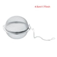 thumbnail image 4 of Fine Mesh Stainless Steel Tea Infuser Bottle Reusable Kettle Strainer Holder Spices Ball Filter Drinkware Teahouse Accessories 4.5cm, 4 of 9