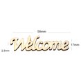 thumbnail image 4 of Mistaha "Wooden Welcome Sign Decor Set for Festive Scenes - 15 Pieces, Vintage Design, Lightweight & Portable, Perfect for Wedding Decor", 4 of 6