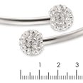 thumbnail image 2 of Quintessential Sterling Silver Bypass Bangle Bracelet, 2 of 4
