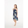 thumbnail image 2 of Girl Hawaiian Halter Dress in Simply Blue Palms, 2 of 5