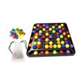thumbnail image 3 of Lipstore Peg Board Beads Game Creative Rainbow Matching Game for Game Travel Children 80 pieces, 3 of 8