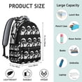 thumbnail image 2 of Celestial Space Cosmos Students Backpack Sci-fi Lovers Outer Space School Bag with Nebula and Starry Night Design, Comfortable and Wear-Resistant for Student and Student, 2 of 5