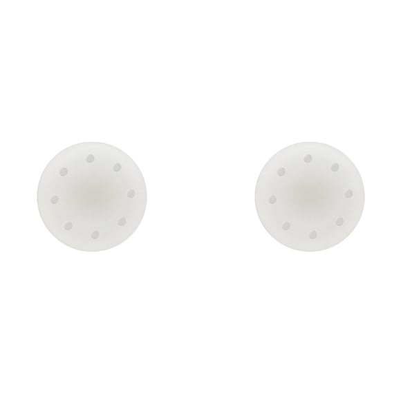 Langgg Pack of 2 Gamepad Thumbstick Silicone Cover Joystick Caps Gaming Controller Accessories Replacing Parts Replacement for Xbox One Transparent