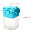 thumbnail image 3 of Bdday Overnight Oatmeal Breakfast Cup Cold Sealed Cup Portable Salad Cup With Spoon Yogurt Cup Cereal Cup Travel Cup, 3 of 6