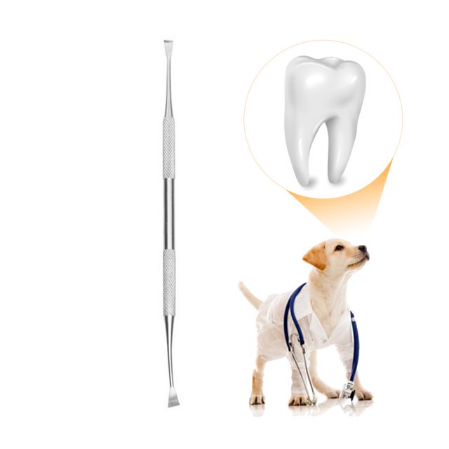 Dog Tooth Scaler Scraper, Different Angles Pet Tarter Remover Bad Breath Removal For Puppy