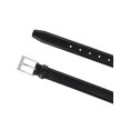 thumbnail image 2 of CTM® Ceinture Habillée de Base en Cuir 1 1/8 Pouce avec Boucle Argentée (Hommes), 2 of 3