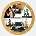 thumbnail image 2 of relayinert Waist Belt Breathable Yoga Accessories Workmanship Flexible Slimming Tool Training Prop Figure Shaping Rope S 1Set, 2 of 6
