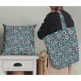 thumbnail image 5 of Soimoi Poly Georgette Fabric Dot & Floral Artistic Printed Fabric 1 Yard 52 Inch Wide, 5 of 5