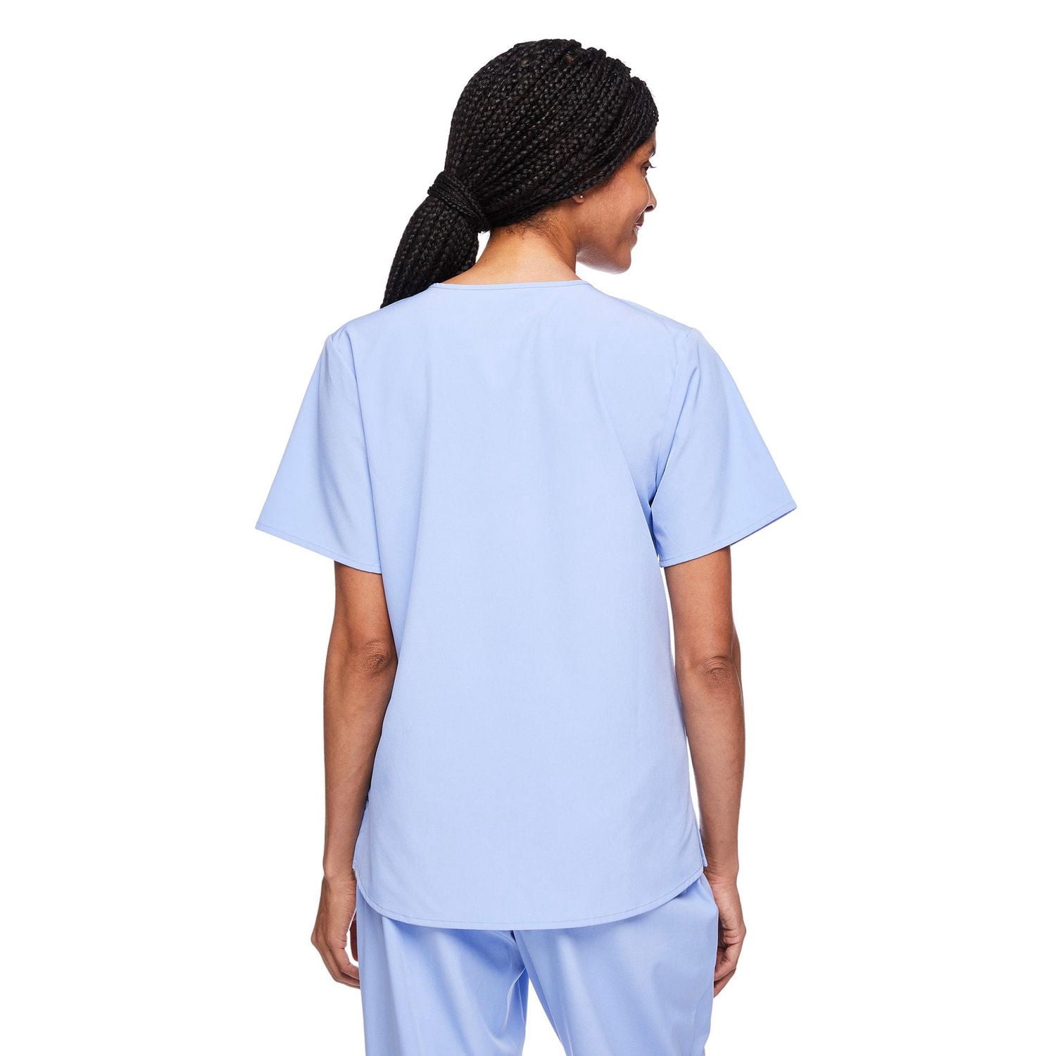 Haut d’uniforme médical drapé George pour femmes - Exclusivement en ligne