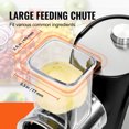 thumbnail image 4 of VEVOR Râpe à Fromage Électrique pour Salade, Tire-Salade 250 W, Trancheuse, Déchiqueteuse et Hachoir Électriques pour Légumes, 4 of 9