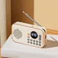 thumbnail image 4 of Meitianfacai FM Radio Portable, Rechargeable Radio Digital Tuning, MP3 Music Player Speaker Support Micro SD, USB Port, Ideal for Outdoor, 4 of 8