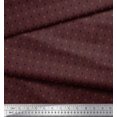 thumbnail image 2 of Soimoi Polyester Crepe Fabric Skull Shirting Print Sewing Fabric Yard 52 Inch Wide, 2 of 3