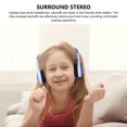 thumbnail image 2 of MasteelfCA 1pc Kid Headphone Stereo Foldable Music Headset Children Wired Earphone, 2 of 7