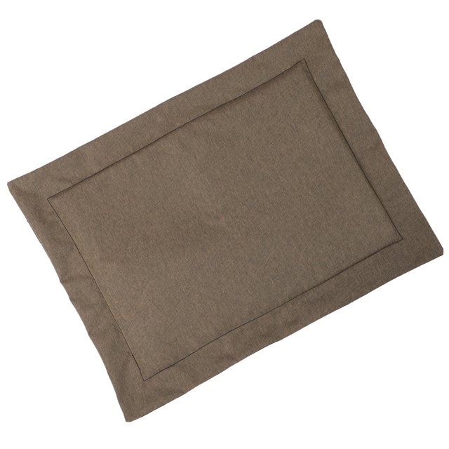 Pet Sleeping Mat, Anti-Static Cationicdyedpolyester Removable Cat Sleeping Mat, PP Filled Cotton Sleeping Pad For Dog Sleeping Mat Brown