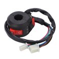thumbnail image 2 of Motorcycle Handlebar Switch, 22mm/0.87in Left Side Handle Bar Light Controller OEM Quality  for PIT PRO Trail Dirt Quad Bike ATV, 2 of 7