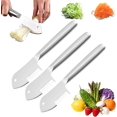 thumbnail image 1 of Stainless Steel Multi-Purpose Julienne Peeler, Precision Julienne Blade, Vegetable Julienne Slicer Quick & Easy Kitchen Shredder Tool for Fruit, Potatoes, Carrot (3pcs), 1 of 7