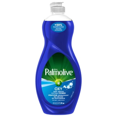 Savon à vaisselle liquide Palmolive Ultra Oxy Boost, Dégraissant puissant, 591 ml