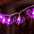 thumbnail image 4 of Agiferg Halloween Lights 19.7FT 40 LED Waterproof 3D Ghost Battery Operated String Lights Cute Light For Window Indoor Outdoor Decor Halloween Party Decorations, 4 of 9