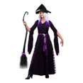 thumbnail image 2 of Womens Plus Size Purple Moon Witch Costume, 2 of 2