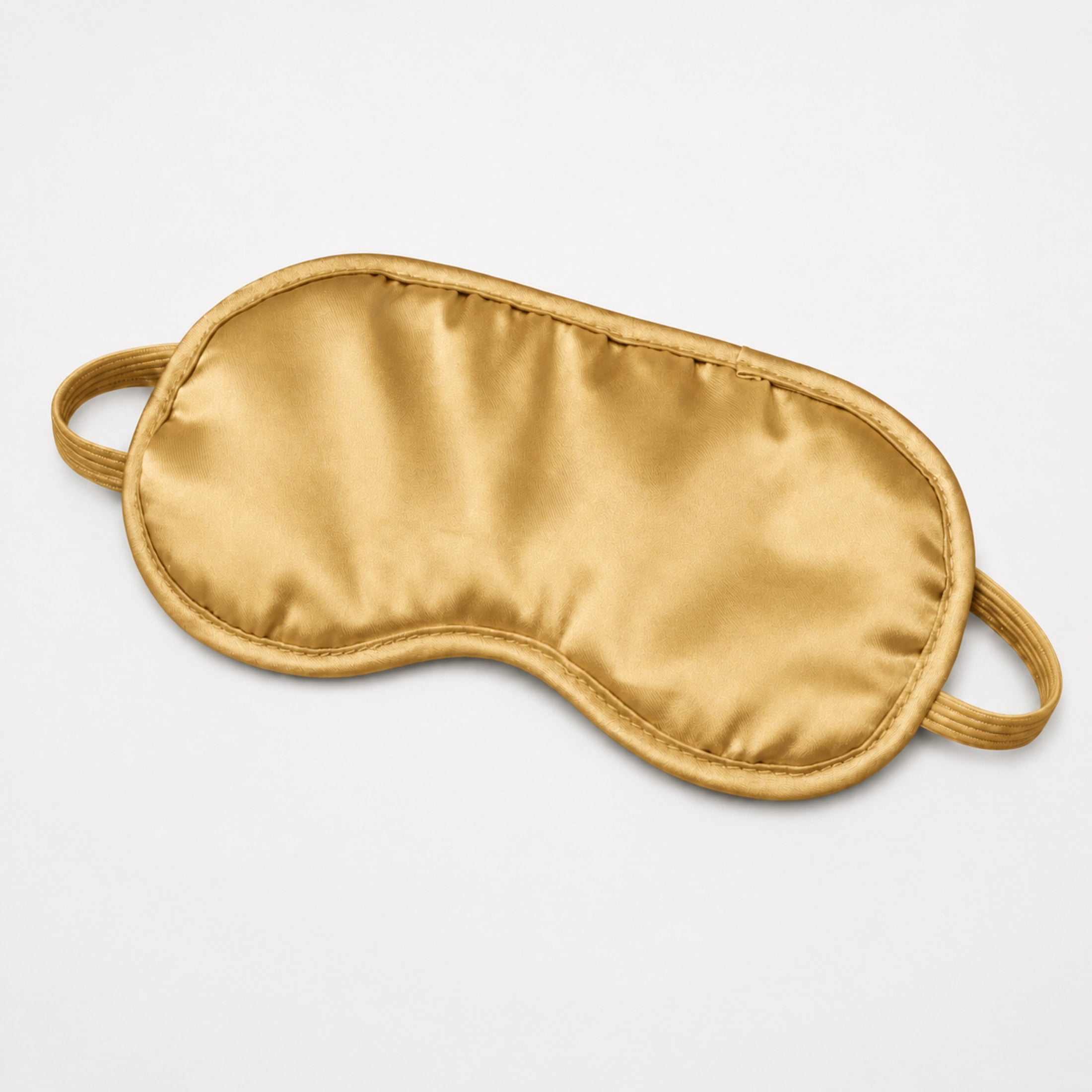 Ensemble Cadeau de 6 Pièces en Satin : Taies D'oreiller, Masque pour les Yeux et Chouchous, Ensemble pour une Sommeil Beauté Swift Home, Or