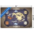 thumbnail image 2 of Avatar: The Last Airbender - Map Wall Poster, 22.375" x 34" Framed, 2 of 4
