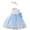 Sky Blue, variant on Baby Girls Lace Pageant Dress Baptism Wedding Christening Tutu Gown First Birthday Outfit Elegant Flower Bowknot Party Gown