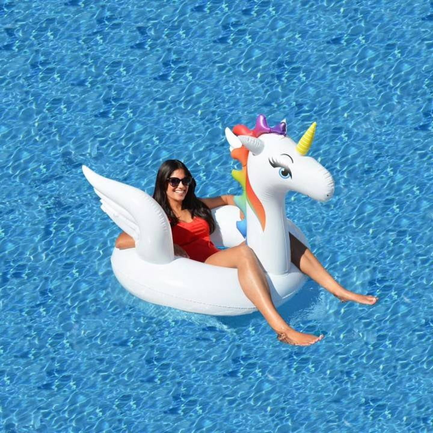 Bluescape flotteur de piscine licorne géant pour 12 ans et plus