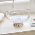 thumbnail image 3 of EGNMCR Baskets for Organizing, Baskets Fruit Tray Living Room Coffee Table High Footed Fruit Basket Cream Style Candy Snack Tray Large Capacity Fruit Tray Basket Basket, 3 of 5