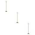 thumbnail image 3 of Baohd Contemporary Table Number Holder Photo Stand for Trendy Hotel Settings Gold 30cm 3Set, 3 of 6
