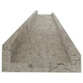 thumbnail image 4 of vidaXL Étagères Murales 2 Pcs Gris Béton 80x9x3 cm, 4 of 5