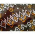 thumbnail image 4 of oneOone Silk Tabby Fabric Diamond & Swirl Ikat Print Fabric By Yard 42 Inch Wide, 4 of 4