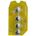 thumbnail image 3 of KB-080A 315MHz BMW-Style Télécommande Sans Fil RF 4 Boutons, Encodage Auto-Copie, Modulation Demande, Portée de 50-100m Espace Ouvert, DC12V 12mA, Matériau ABS, Inclut Pile Bouton - Compatible avec, 3 of 7