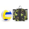 thumbnail image 4 of maytalsory Basketball Bag Backpack Waterproof Mesh Pockets for Football Volleyball light green, 4 of 8
