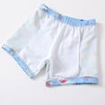 thumbnail image 4 of Hiiyo Boys Swimwear Set Cartoon Print Rash Guard Shorts Swim Cap 3-Piece Swimsuit, 4 of 8