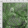 thumbnail image 3 of oneOone Polyester Spandex Green Fabric Abstracts Craft Projects Decor Fabric Printed By The Yard 56 Inch Wide, 3 of 4