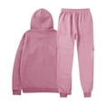thumbnail image 4 of Mens Long Sleeve, Tracksuit with Hooded Pullover and Elastic Waist, 4 of 5
