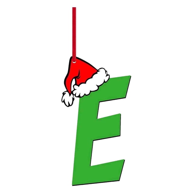 TopLLC Christmas Decorations Christmas Acrylic Letters Christmas Letter Ornaments Acrylic Decorations Hanging Christmas Tree Ornaments Christmas Ornaments for Party Wedding Home