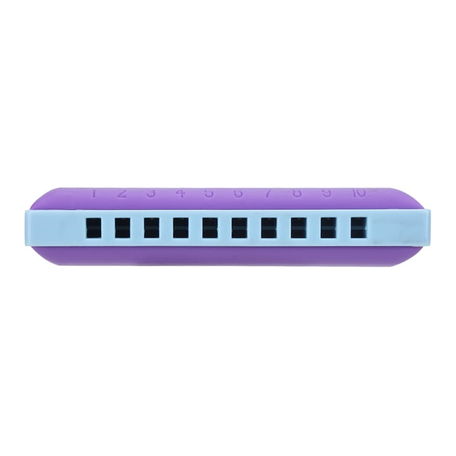 10 Holes Harmonica, Resin Performance Harmonica Instrument Stage Performance Studtent Teaching Supplies For Beginners Enthusiast