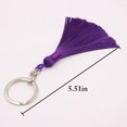 thumbnail image 2 of Tassel Keychain Simple Fashion Bohemian Tassel Handbag Charm Hanging Car Charm, 2 of 10
