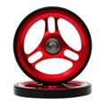 thumbnail image 4 of Langgg Folding Bike Easy Wheel EZ Wheels for Traveling Rack Red, 4 of 9