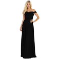 thumbnail image 1 of Off Shoulder Bridesmaids Dress, 1 of 1